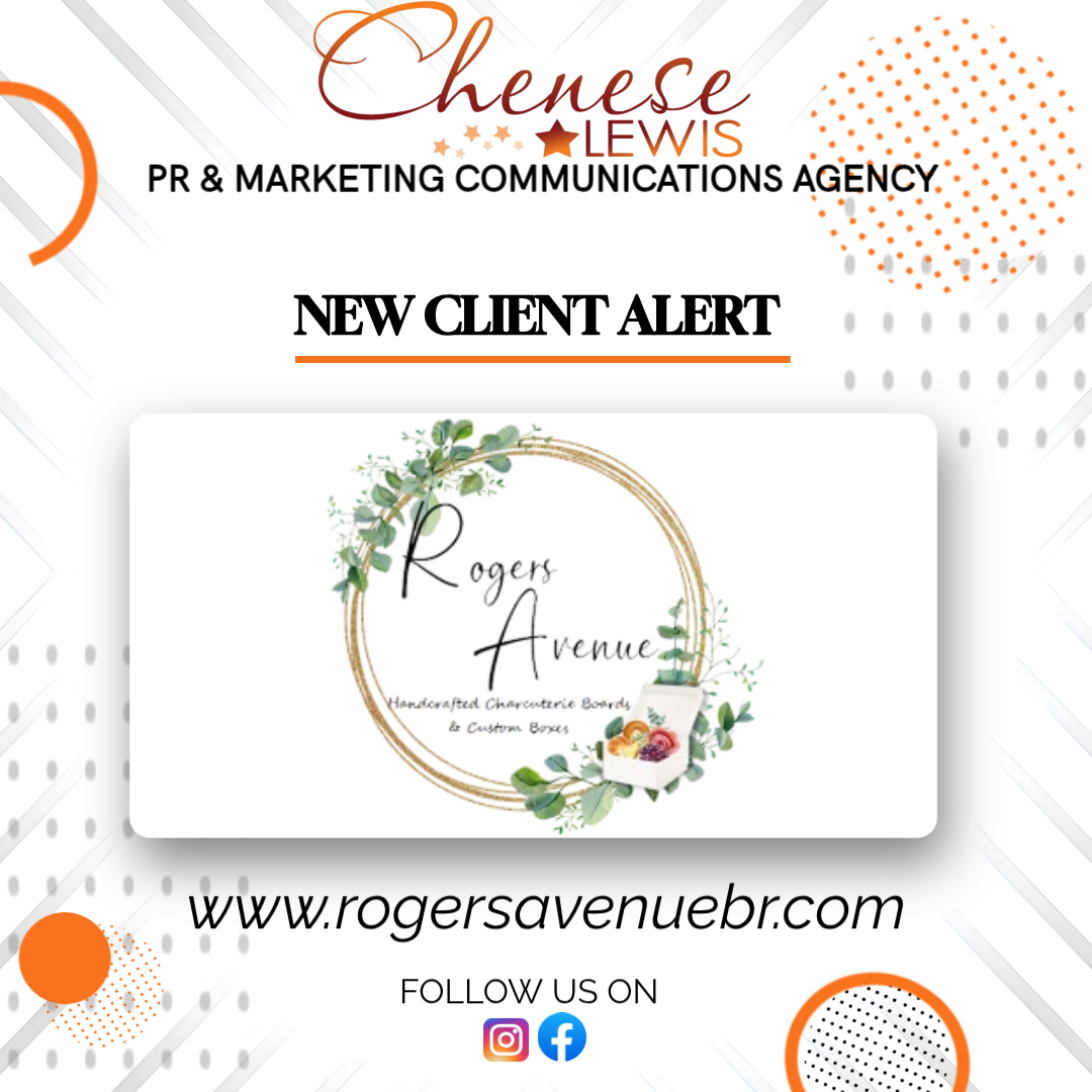 Chenese Lewis PR & Marketing Welcomes Rogers Avenue Handcrafted Charcuterie Boards